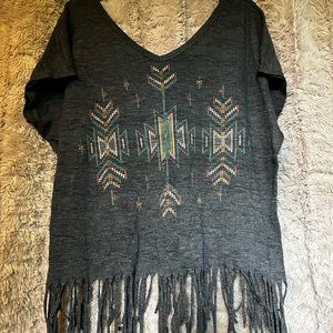 Forever 21 fringe top